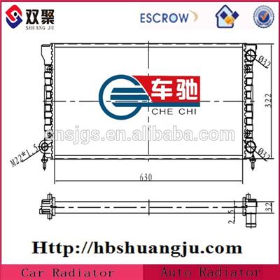 compact radiator for VW oe: 353 121 253E/353 121 253F