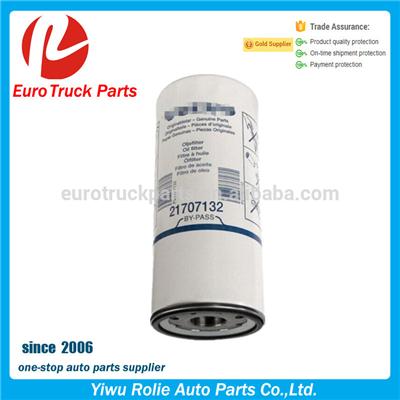 VOLVO NEW NO 21707132 OLD NO 477556 Heavy Duty VOLVO truck FH12 FH16 FM9 FM12 NH12 filter parts truck spare parts oil filter