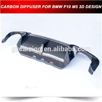 CARBON FIBER REAR DIFFUSER QUAD EXHAUST FOR BMW F10 5-SERIES M5