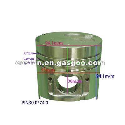 KOMATSU 4D95(D30) Piston 6202-32-2120 95Mm Piston With Pin And Clip