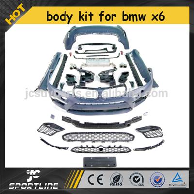 M Style PP Material X6 F16 Body Kit for BMW X6 F16 2015 UP