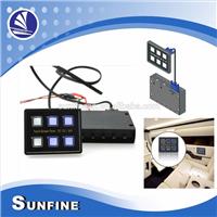 Marine,Auto Touch Screen Panel LED Light Switch Panel