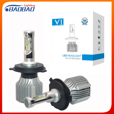 12V car led light 4000LM H1 H11 LED Headlight Kit, H7 led driving light, 9004 9007 9005 9006 H13 H3 led h4 headlight