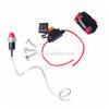 Universal Car Brake Line Lock Solenoid Valve Controller Kit Silver