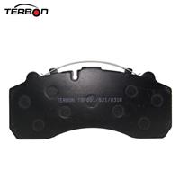 Semi-metallic Truck Brake Pad Pastilla de Freno WVA29087 For Mercedes