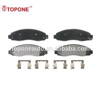 China Auto Brake Pad D962 Ceramic Brake Pad MDB2548 for DODGE