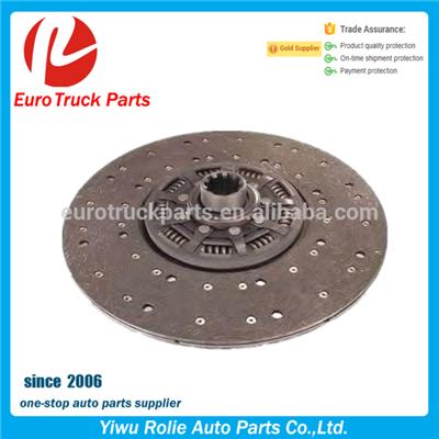 OEM 1861486234 Heavy Duty European Tractor Auto Clutch Disc DAF MAN Truck Copper Friction Clutch Plate