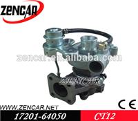12 month warranty turbo charger for toyota 2c 17201-64050 CT12