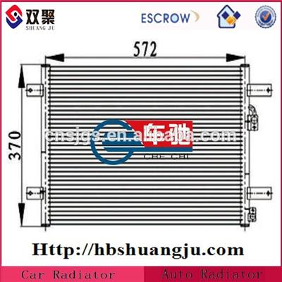 water-cooled condenser for VW oe:7M0820413E/F