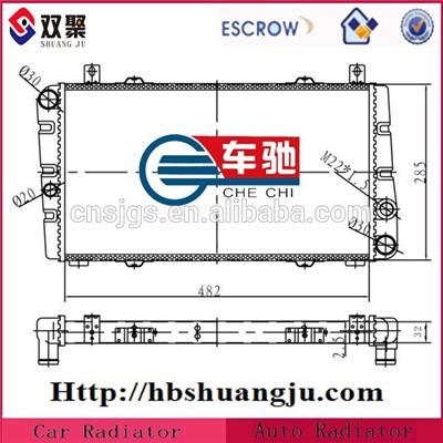 Complete auto radiators for skoda oe:115 610 500/502