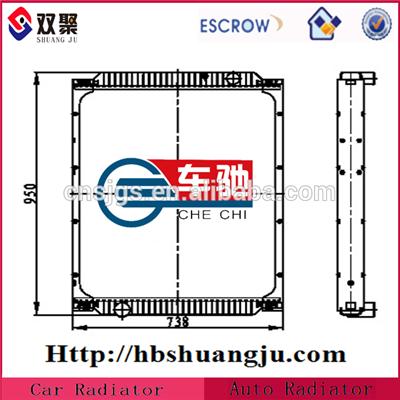 Wholesale Beat Quality dpi radiator for Dongfeng oe: SF P42501300002