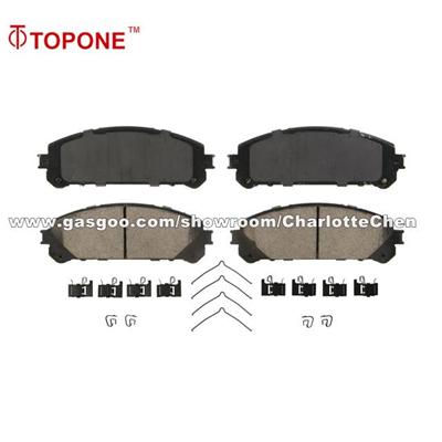 Brake Pad Factory Car Parts For TOYOTA Sienna 044650E010