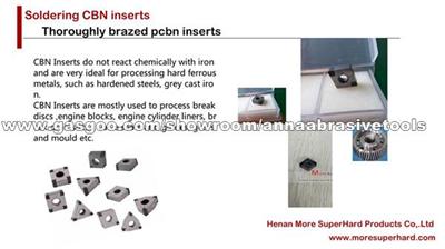 How To Weld 8 Corners Of Thoroughly Brazed Pcbn Inserts