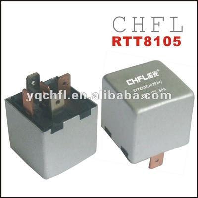 12V 80A New Metal Shell Auto Relay RTT8105