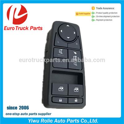 OEM 81258067093 81258067108 Heavy Duty European Tractor Auto Switches MAN TGX TGS Truck Power Window Switch