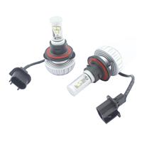 3S DIY color Car Headlights H7 H11 LED H4 Replacement Bulbs 40W 5000Lm Auto Fog Lighting 6500K 12V turbo fan car led