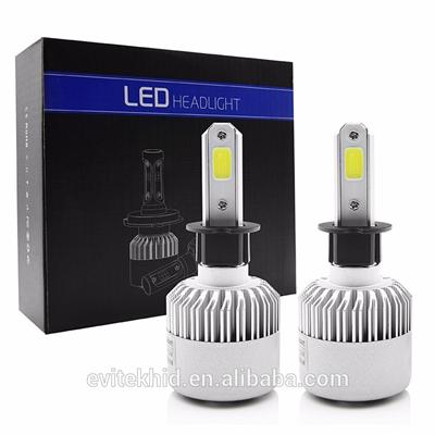 motorcycle headlight led high lumens /power S2 4000lm led car headlight bulbs led with COB led light chip