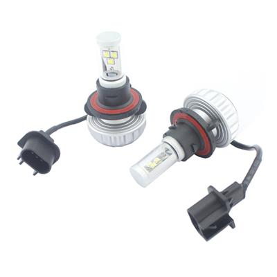 3S DIY color Car Headlights H7 H11 LED H4 Replacement Bulbs 40W 5000Lm Auto Fog Lighting 6500K 12V turbo fan car led