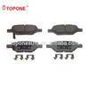 10365723 brake pads D1033 for CHEVROLET for PONTIAC Rear Axle semi metallic brake pad