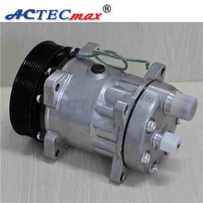 VOLVO TRUCK A C Compressor 7H15 24V CLUTCH: 132/PV8 REFR.: R134a OTHER NO: 8142555