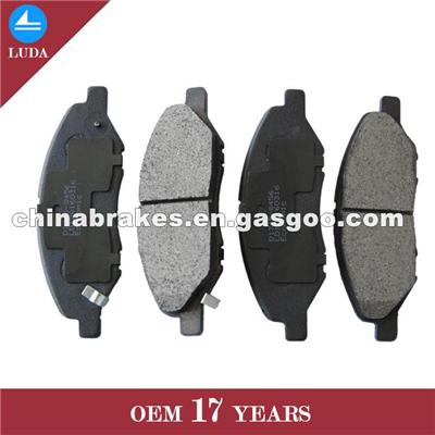 Japanese Brake Pad D1345 For NISSAN TIDA