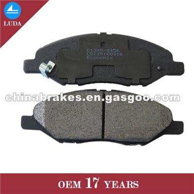 Japanese Brake Pad AY040-NS110 For NISSAN TIDA