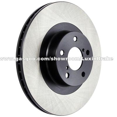 Auto Brake & Brake Parts Black Painted Brake Disc