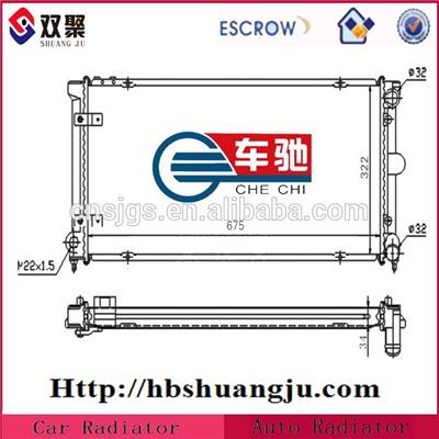 repair aluminum radiator for VW oe:1L0 121 253E/1L0 121 253J