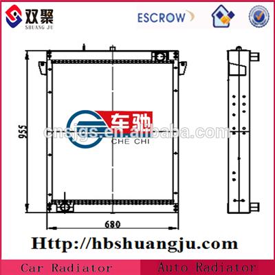 Brass And Copper Radiator Cores For CAMC oe: 1301A5D-010