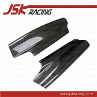 TOP SECRET STYLE CARBON FIBER REAR DIFFUSER VORTEX ADDON (2 PCS) FOR 1995-1998 NISSAN R33 GTR