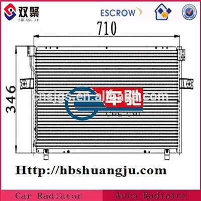 Aluminum Auto Condenser Supplier ForNissan oe: 921103E601