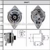 Superior quality auto car alternator for Mazda 626 f820-18-300 alternator