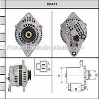 Exquisite workmanship auto car alternator forNissan Pathfinder lr160-151r alternator