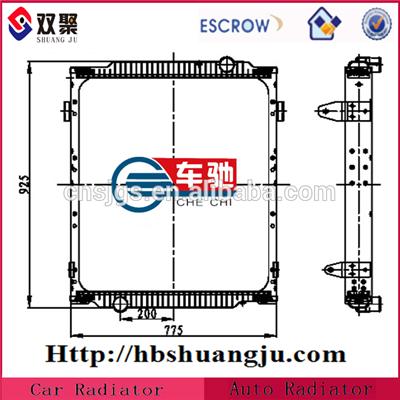 China Manufacturer Brass And Copper Radiator Cores For CAMC oe:1301A8E-010