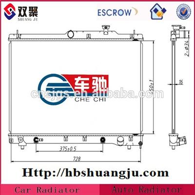 Aluminium radiator price ForToyota oe:16400-5B590