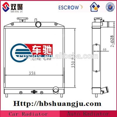 Factory Radiator For Japanese Cars For Honda oe: 19010-P01-004/19010-P01-014