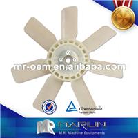 NFW220 4BD1 Plastic Fan Blade Apply to Japan Brand Excavator Model 1-13660107-0