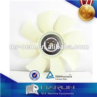 Excavator Model SH120-3 4BG1 Engine Sumitomo Fan Blade 8-97161600-0