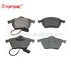 GDB1049 Auto Parts Remmen D555 Disc Brake Pads For AUDI For VOLKSWAGEN Front Axle Car Brake Pad 4A0698151