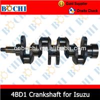 OE 5-12310-163-0 engine Casting iron 4BD1 crankshaft