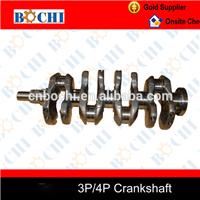 OE 13411-7600171 engine part Casting iron 3P 4P crankshaft with high performance