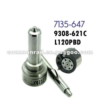 ERIKC Delphi Injection Overhaul Repair Kit 7135-647 Spray Nozzle L120PRD Control Valve 9308-621C For RENAULT EJBR04001D