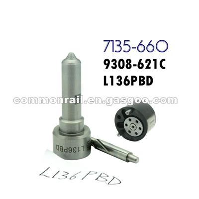 ERIKC Delphi Repair Kit Overhaul Kit 7135-660 Including L136PBD Jet Nozzle 9308-621C Control Valve For KIA EJBR03001D EJBR02501Z