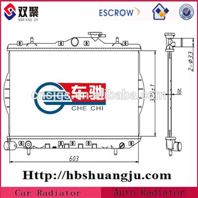 Mini radiator For Hyundai oe: 25310-22005