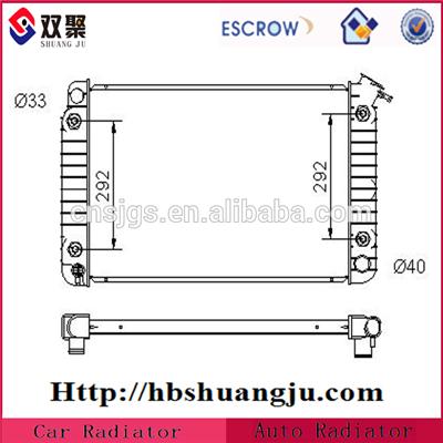 Factory Sale Radiator For Chevrolet oe: 52458689