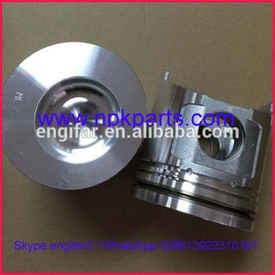 engine parts 4TNE106-1 repair parts piston with pin and clips 123900-22080