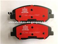 Brake Pad Factory Hot Sales Low-Metallic D1202 For Kia