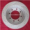 Geomet Brake Rotor AIMCO 31029 with Cross Drilled and Slotted Design