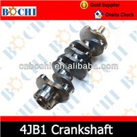 OE 8-94443-662-0/892190927 engine part Casting iron 4JB1 crankshaft