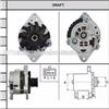 Original auto alternator for 99-02 Lanos 10463135 alternator